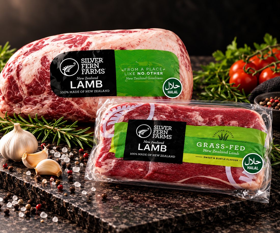 Silver Fern Farms Lammfleisch aus Neuseeland, Halal